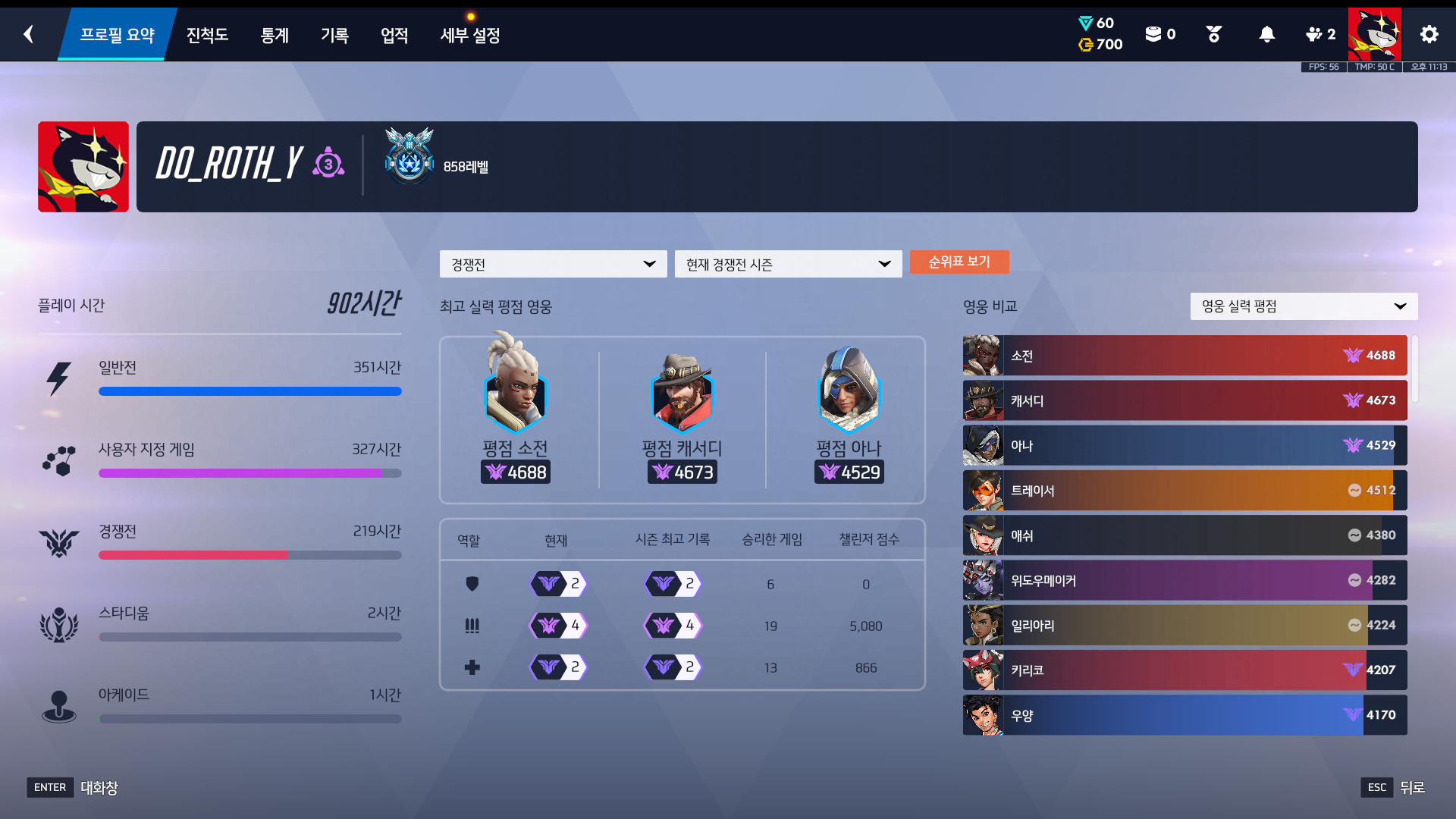 오버워치 듀오